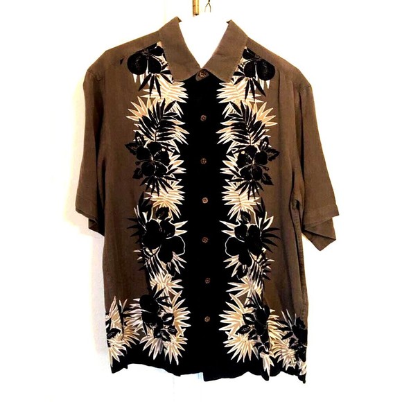 Floral Peony  Mens Hawaiian Shirt